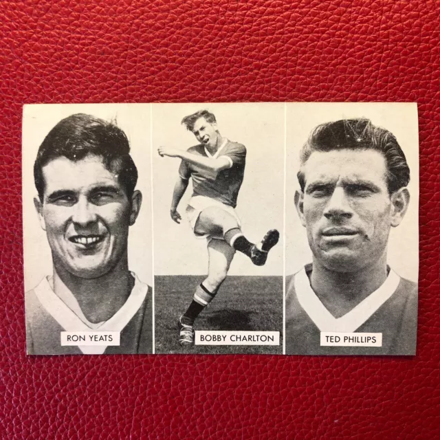 Bobby Charlton Fußballkarte - 1962 DC Thomson Cup Krawatte Stars aller Nationen