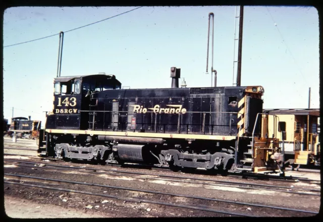 Duplicate Rail Slide - DRGW Denver & Rio Grande Western 143 Denver CO no date