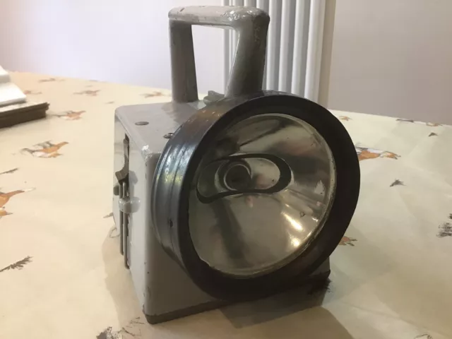 British Rail Bardic BR railway torch 3 colour signal lamp.