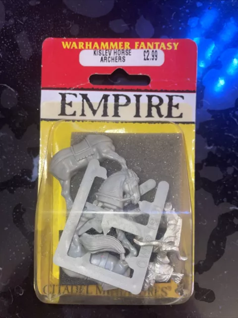 R9 Warhammer Fantasy Citadel Blister New Empire Kislev Horse Archers