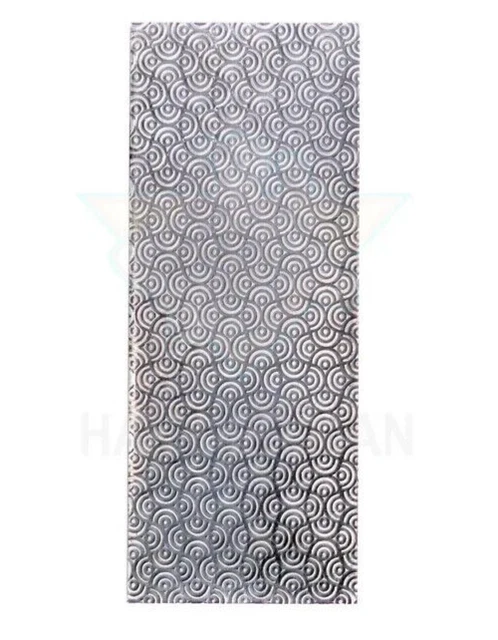 Placa de textura para molino rodante y prensa hidráulica | hoja de cobre | latón | troquel