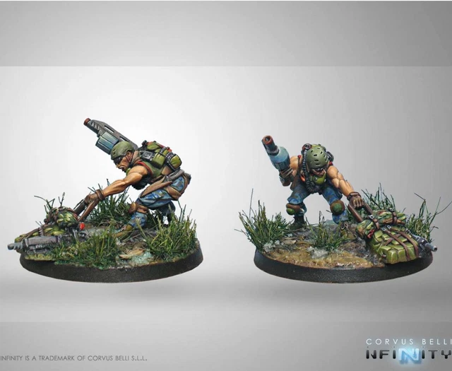 Infinity Modulator Rifle INFINITY ASSEMBLED PARA-COMMANDOS Rifle ParaCommando Ariadna ...