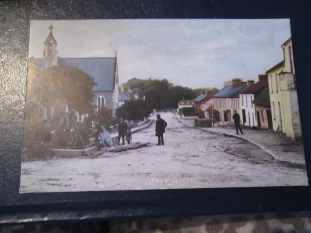 Postcard Castleconnell, Co Limerick (Unposted) Street view