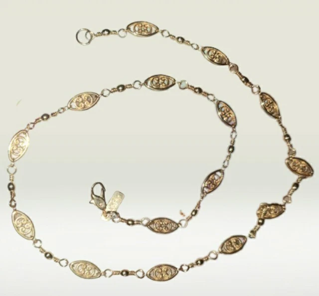 Collier Sautoir Scooter Paris - Métal Doré Sur Cordon Noir - Neuf Sans Emballage