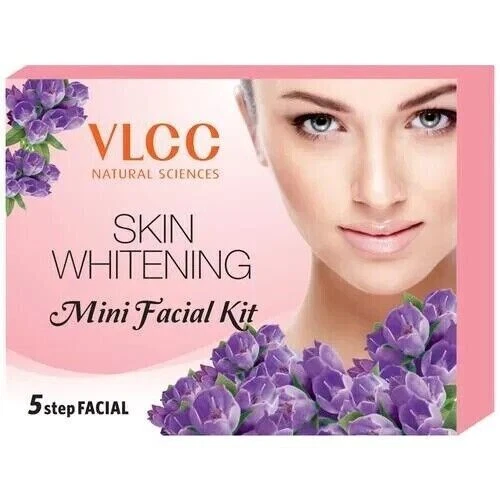 Kit viso sbiancante per la pelle VLCC 5 passaggi per donna 25 grammi