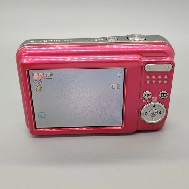 Fujifilm Finepix AV200 14,0 megapixel fotocamera digitale compatta rosa testata 9