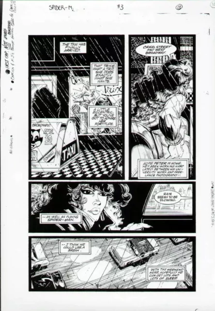 Comic Page Comic Artrecreation Spider-man Artspider-man 