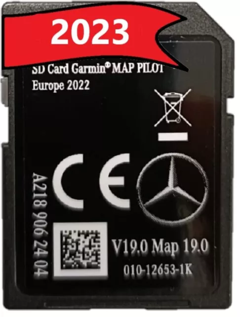 Mercedes Garmin Map Pilot V19 A2189062404 Ntg5 Star1 Sd Karte Europa 2023