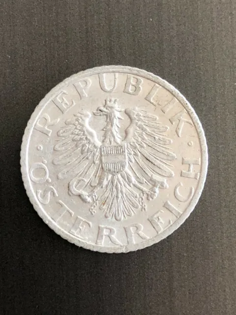 1947 Austria 50 Groschen Aluminum Coin KM# 2870