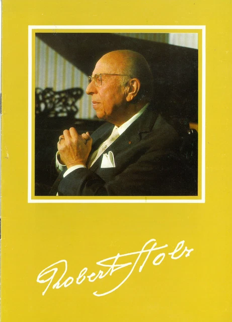 Erinnerungsfolder Robert Stolz - Rarität / siehe Bilder