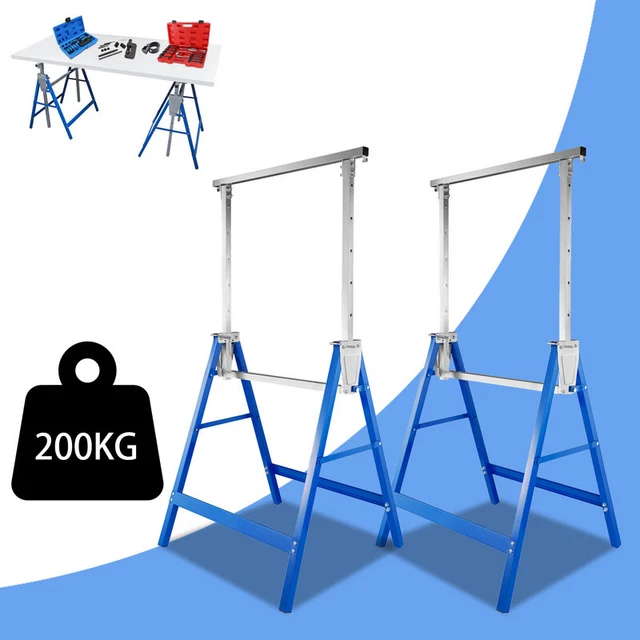 2X caballete de andamio caballete plegable caballete de trabajo vigas de soporte caballete de trabajo caballete de andamio