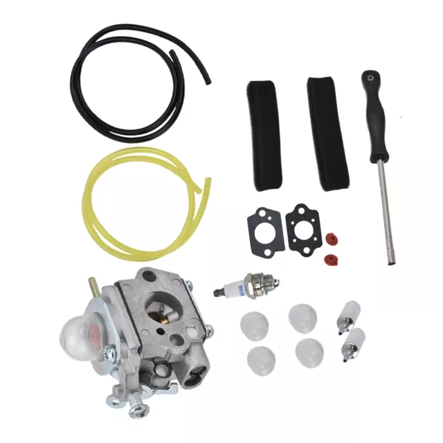 753-06190 Carburetor With Fuel Filter Air Filter Primer Bulb Kit For Troybilt AA