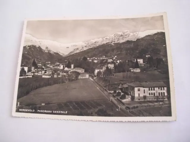 Biella - Sordevolo panorama generale  - spedita f. g. 1957