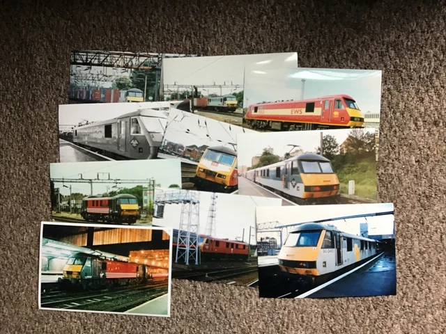 BRITISH TRACTION CLASS 90 Electric locos photographs (ref 12) £0.99 ...
