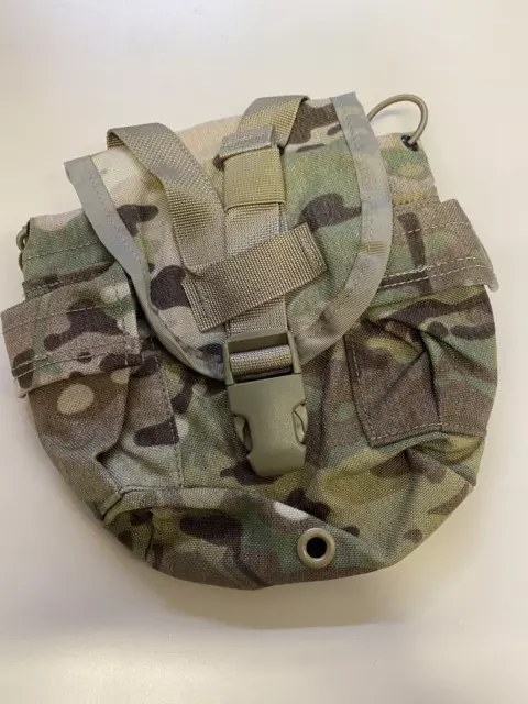 US Army Canteen 1 Litro Borraccia da Campo Molle Borsa Multicam Borsa Bottiglia