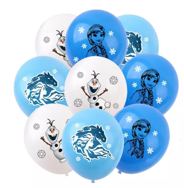 Frozen Elsa Theme  birthday party Decoration Party plates banner Balloons kids