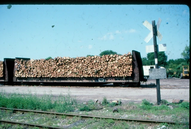 Seaboard Air Line Pulpwood Flat  #44633 With Load   R