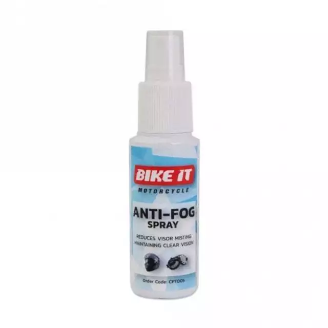 Soluzione visiera antiappannamento casco moto Bike It - 75 ml