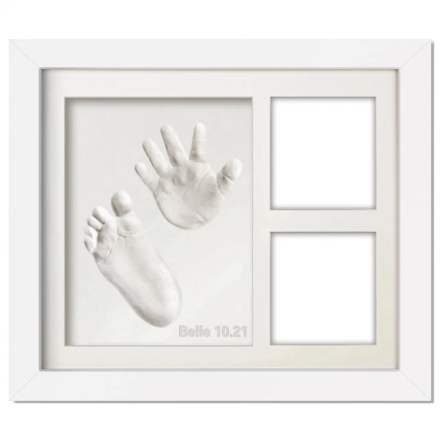 Cute Baby Hand and Footprints Kit Pet FootPrints Clay Kits Picture Frames5228