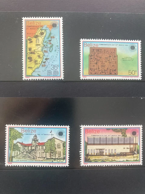 Belize 1983 Satz Commonwealth Day postfrisch