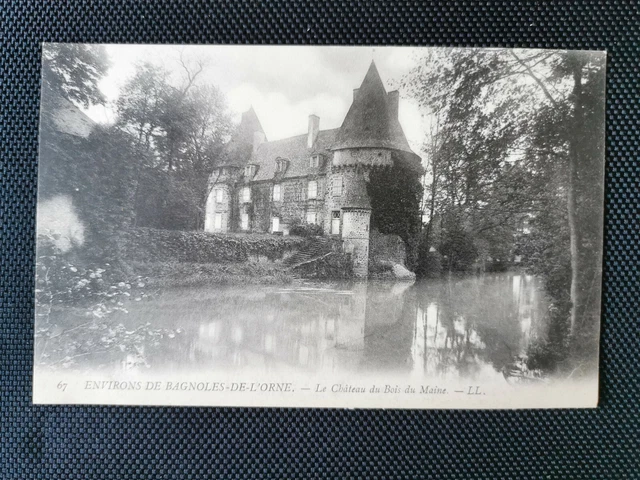 CPA 61 Environs de BAGNOLES-DE-L'ORNE - Le Château du Bois du Maine