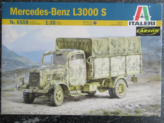 Italeri 1:35 Kunststoffbausatz Mercedes Benz L3000S Art Nr 6558