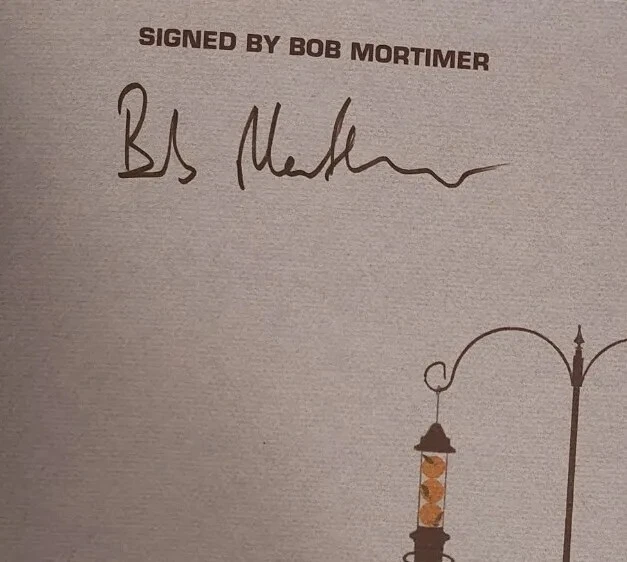 SIGNED THE SATSUMA Complex Bob Mortimer First 1st Edition Hardback 2022