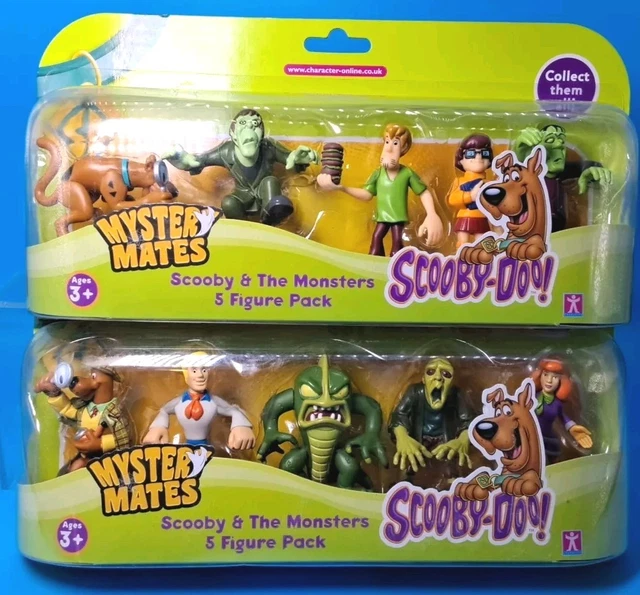 SCOOBY-DOO PACK MYSTERY Mates - 5 Figurines EUR 10,90 - FR