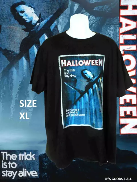 John Carpenters Halloween Michael Myers T-Shirt Unisex Size XL Horror Movie Tee
