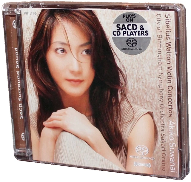 諏訪内晶子 オラモ SACD Surround シベリウス ウォルトン