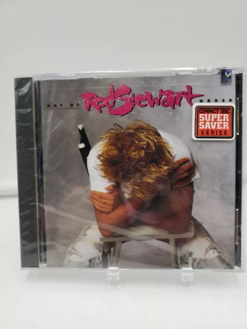 Out of Order by Rod Stewart (CD, Oct-1990, Warner Bros.) BRAND NEW