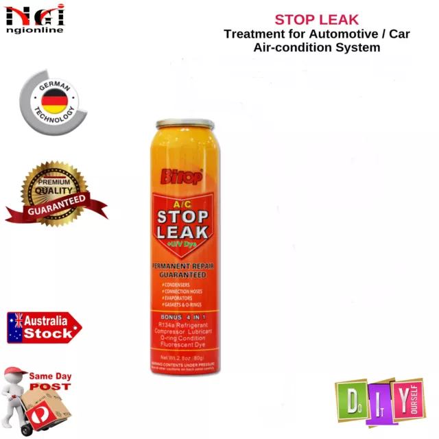 Bitop Automotive Car Air Condition Stop Leak Can Only