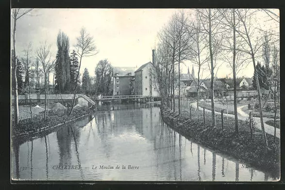 CPA Chartes, Le Moulin de la Barre