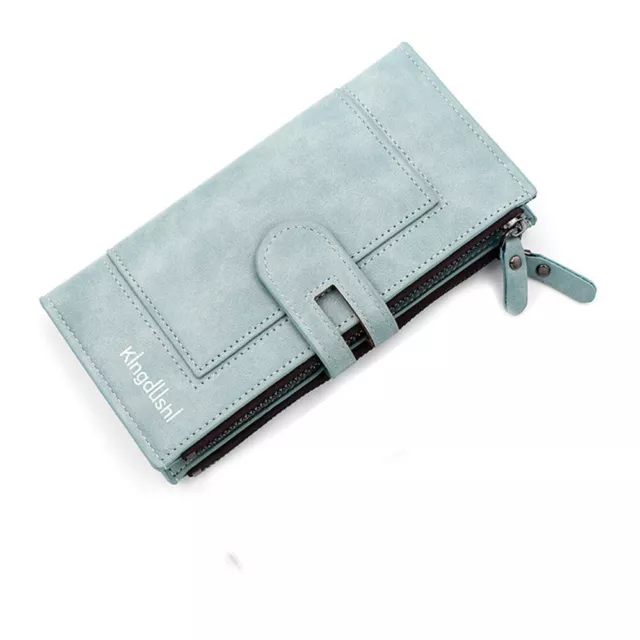 MULTI CARD FASHION Phone Bag PU Leather Clutch Bag Women Long Wallet ...