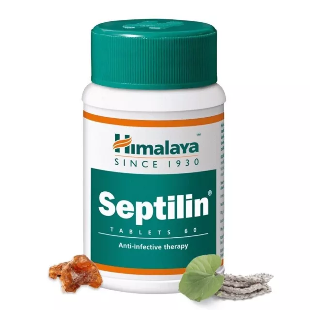 2 X Himalaya Septilin Tablets for Immunity - 120 Comprimés (Pack de 2 X 60...