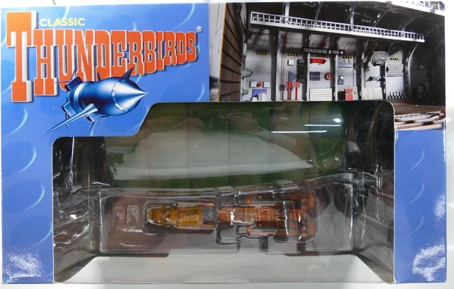 Takar Collection TAKARA RESCUE MECHA Collection 1/144 Scale Thunderbird 2 Pod No.4 & TB4 ...