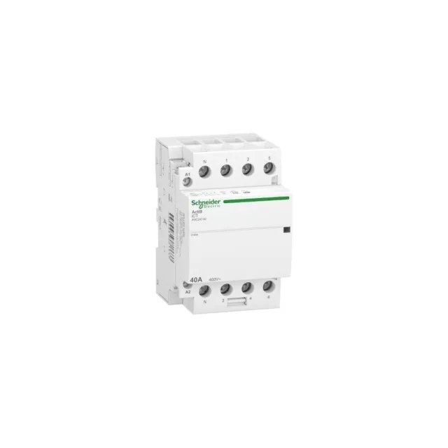 Schneider A9C24740 Acti9 iDT40 CT - contacteur tête de groupe 40A 3P+N - 240V