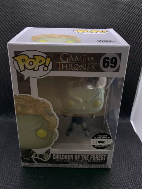 Funko Pop Children of the Forest 69 Metallic Game of Thrones NYCC 2018 HBO Excl