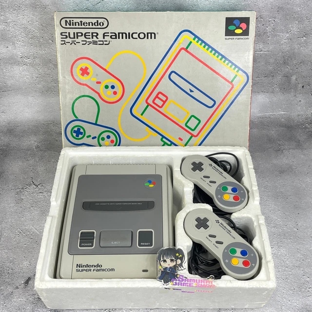 NINTENDO SUPER FAMICOM Console SFC SNES Japanese Language Edition ...