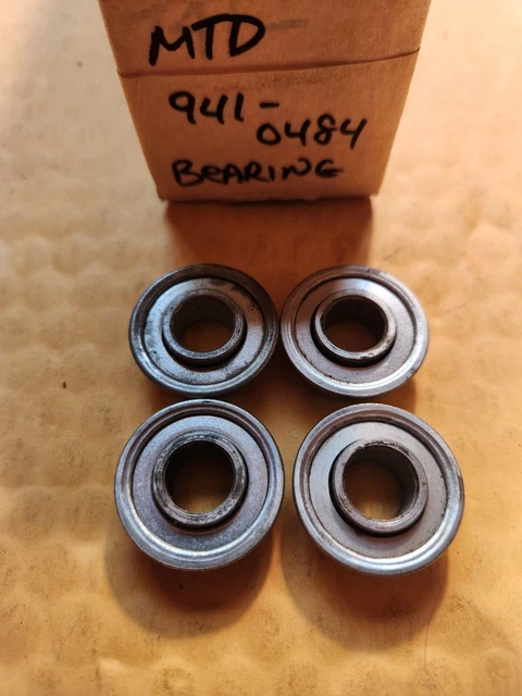 thumbnail image 2 of BB 4-Pack Flange Bearings 1-1/8" X 1/2" - Replaces MTD 941-0484, 741-0262, Oregon 45-112 2 of 3