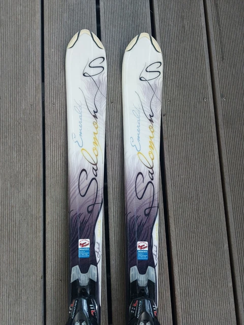Abfahrtski v. "SALOMON" m. Bindung, 1,50 Länge, 2-3 x gefahren