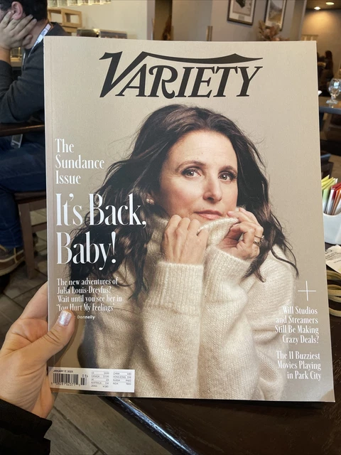 JANUARY 2023 VARIETY Magazine - Julia Louis-Dreyfus Cover - The
