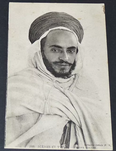 Cpa Carte Postale 1919 Colonie Francaise Maroc Maghreb Afrique Jeune Arabe