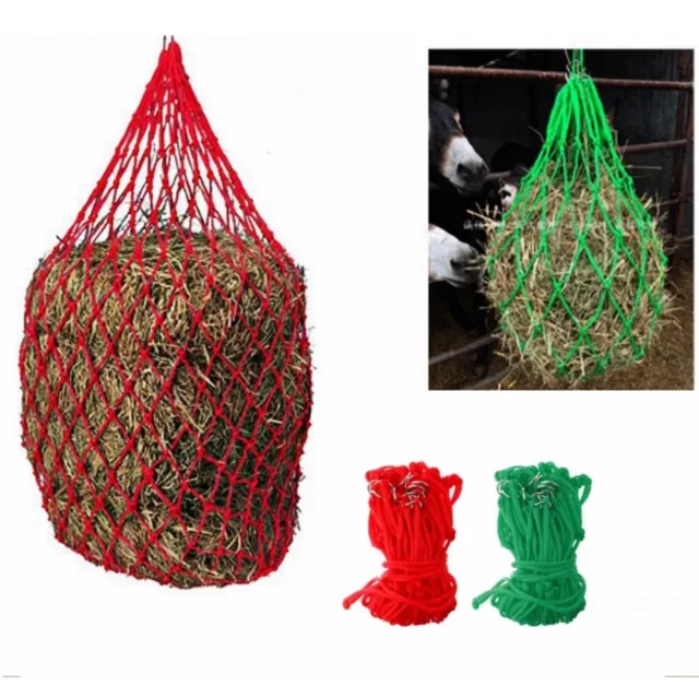 Bags Nylon Horse Care Haylage Net Equipment Durable Mildew Proof Small Holed