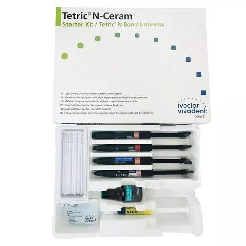 Ivoclar Vivadent Tetric N Ceram starter kit Nano Hybrid Composite Material