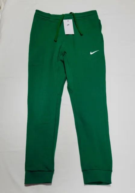 Nike  Mens Joggers Club Fleece Tapered Athleisure Sports Pants 716830-341 Green