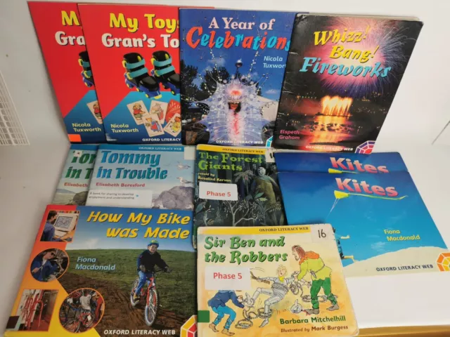 Oxford Literacy Web Home Schooling Book Bundle Educational Mixed Stages K