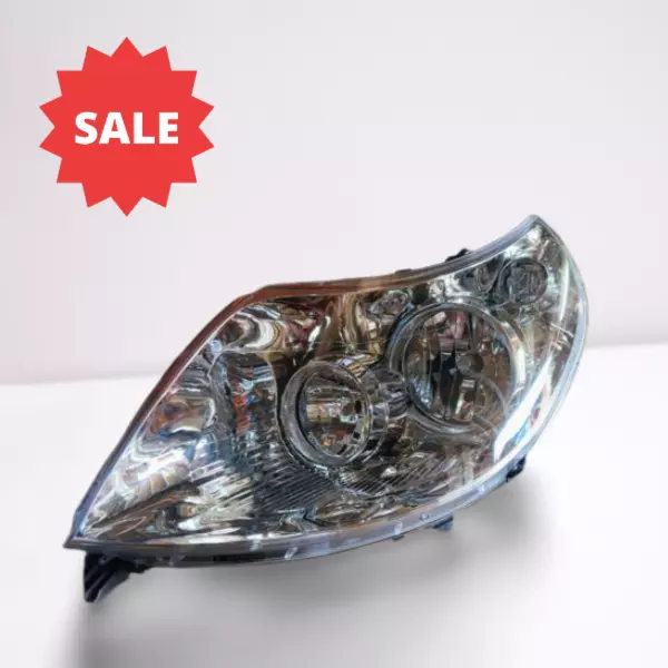 Fit Peugeot Boxer 2011-2014 Chrome Front Headlight Headlamp Near Side Passenger