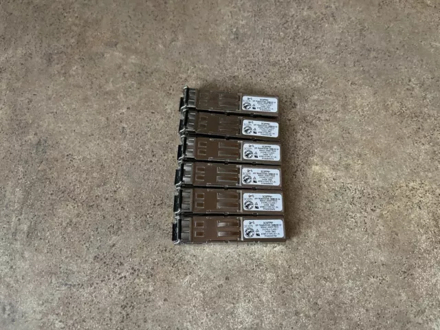 Lot 6 Genuine 3Com 3Csfp91 1000Base-Sx Sfp Transceiver D2-2(9)