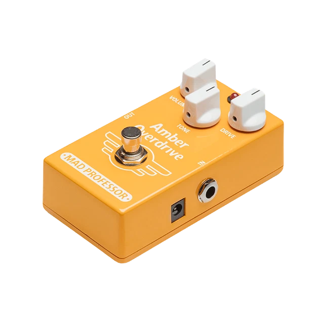 Pédale D'effet Caline DCP-11 Andes - Overdrive + Boost/Compresseur - Double Fonction Pour Guitare électrique, Boîtier Métal - 5